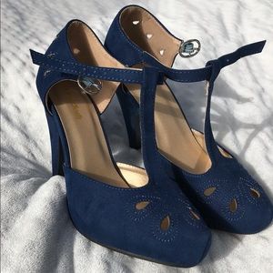 ModCloth T-strap Heel💙 “The Zest is History Heel”